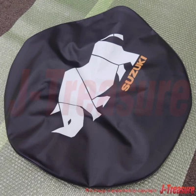 SUZUKI JIMNY Genuine Rhino Design Spare Tire Cover for 195/80R15 9923B-78R31-002 - Image 1 of 4