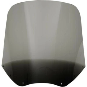 "Parabrisas guerrero de carretera Harley Softail Dyna Memphis Shades 15" negro humo - Imagen 1 de 1