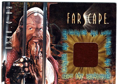 Farscape Season Two 2 Costume Relic Card CC6 Ka D'Argo Red Swatch - Image 1 of 2