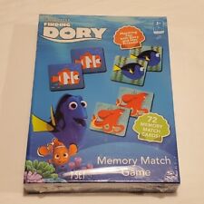 Finding Dory Memory Match Game Disney With 72 Cards New Sealed Box