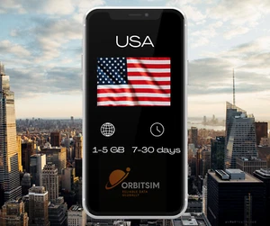 États-Unis | 1 Go-5 Go | 7-30 jours | Données Internet mobile eSIM | Livraison rapide - Photo 1 sur 1