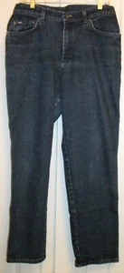 Women's Lee MR Straight Leg Blue Jeans - Size 16M - 33x30 - Picture 1 of 12