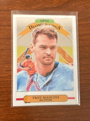 TREY MANCINI 2019 DONRUSS OPTIC DIAMOND KINGS BALTIMORE ORIOLES CARD #5 - Image 1 of 2