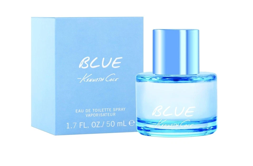 Kenneth Cole Blue Eau De Toilette Spray, 1.7 Oz Sealed  Ships Free! - Image 1 of 1