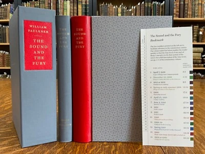 2012 Sound & the Fury William Faulkner Folio Society Numbered 230 Ross & Polk - Image 1 of 4