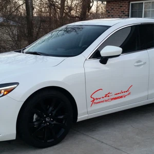 2X Multiple Color Sports Mind Power for 6 CX7 RX8 RX8 MX5 Vinyl Decal Sticker - Bild 1 von 3