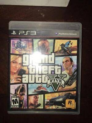 Grand theft auto 5 ps3 game Playstation 3 Gta5 - Image 1 of 2