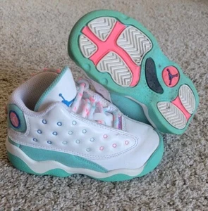 Nike Air Jordan's 13 retro *Aurora green* size 7c 684802-100 - Picture 1 of 7