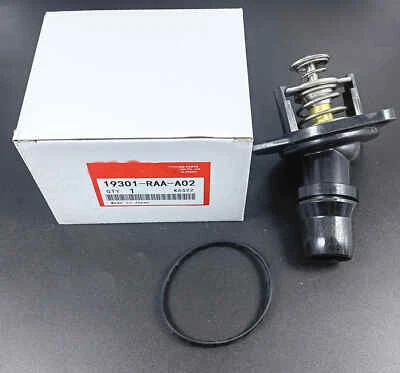 OEM Coolant Thermostat W/ Gasket 19301-RAA-A02 Fit for Honda Accord Element 2.4L - Image 1 of 2