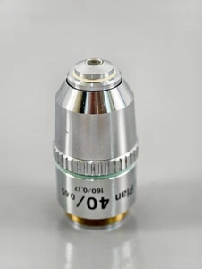 Nikon E Plan 40x 0,65 obiettivo microscopio filettatura RMS - Foto 1 di 2