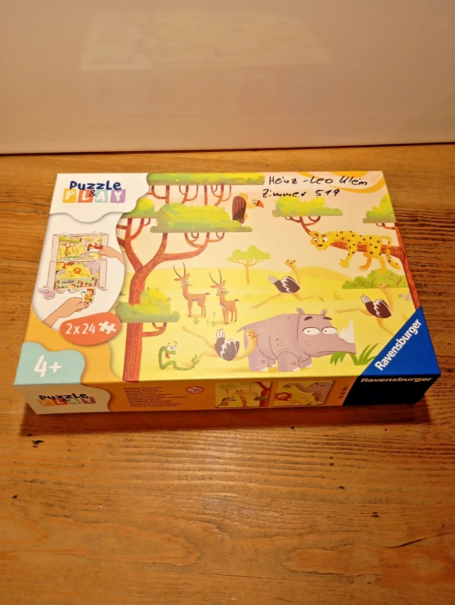 Galt Tasstruck Puzzle – 22-teilig (2-teilige Puzzles), Für Kinder Ab 3 Jahren, Selbstkorrigierend, 12 X 7 Cm Groß