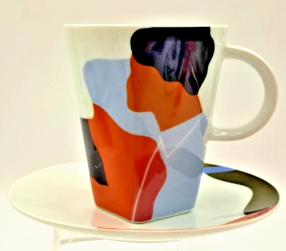 Nespresso Thrive Scholars Edición Limitada.  Taza platillo taza café Kenesha Sneed N2228 Foto 1 de 4