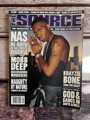 The SOURCE Magazine #116 May 1999 NAS Mobb Deep Naughty by Nature RARE Hip-Hop - Image 1 of 3