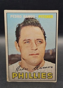 1967 O-Pee-Chee #187 Pedro Ramos Phillies Set-Break (FILLER) *GLEECARDS* - Picture 1 of 2
