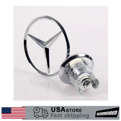 Fit For Mercedes.Benz S500 S550 S600 S650 Front Hood.Emblem Mounted Star Badge  - Image 1 of 4