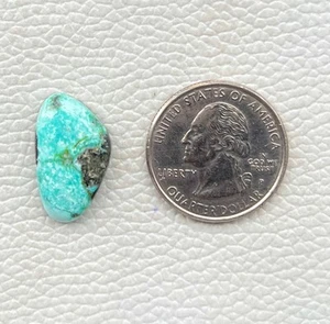11 Ct Natural White Water Turquoise Fancy Cabochon Gemstone F0=149 - Picture 1 of 6