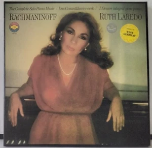 CBS 79700 RACHMANINOFF, RUTH LAREDO COMPLETE SOLO PIANO MUSIC GERMANY 7LP's Box - Picture 1 of 5