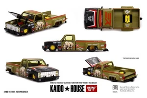 (En Stock) KaidoHouse X Mini GT 1/64 Chevrolet Silverado Sumatran Rhino MIZU - Imagen 1 de 1