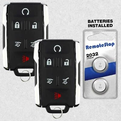 2 For 14 2015 2016 2017 2018 Chevrolet Suburban Tahoe GMC Yukon Remote Key Fob - Image 1 of 4