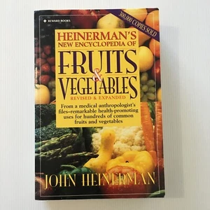 Heinerman's New Encyclopedia of Fruits & Vegetables 1995 edition - Picture 1 of 12