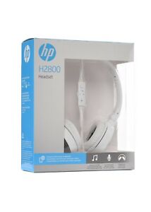 Biały zestaw słuchawkowy HP H2800