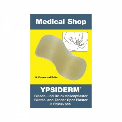 HOLTHAUS MEDICAL YPSIDERM Blasenpflaster HOLTHAUS für Ferse und Ballen 5 Stück
