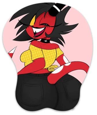 3D Mousepad Oppai Mouse pad with Wrist Rest Pain Relief Anime Manga pad millie - Image 1 of 4