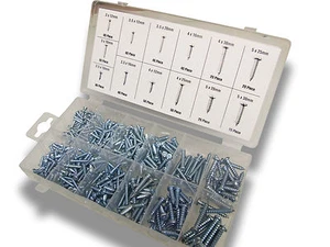 Selbstschneidende Blechschrauben - 550-teiliges Set - Bild 1 von 5