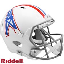 Riddell Speed Replica Football Helmet Houston Oilers 1975-80