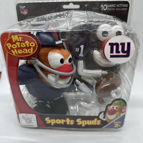 NEW Mr. Potato Head NFL Sports Spuds all New Design NEW YORK GIANTS Playskool Cover