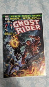 GHOST RIDER #7 ALAN QUAH EXCLUSIVE TRADE VAR (Key Issue) - Picture 1 of 5