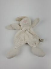 Little Jellycat White Bunny Soother Flat Unstuffed Baby Lovey Security Blanket