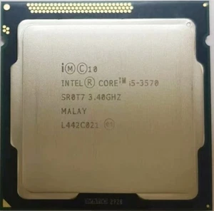 Intel Core i5-3570 3.40GHz Quad-Core 6MB LGA 1155 77W SL0T7 CPU Processor - Picture 1 of 1