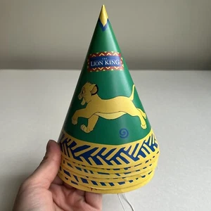 Konvolut 6 Vintage Party Hüte König der Löwen Disney Simba Nala 90er SIEHE FOTOS - Bild 1 von 13