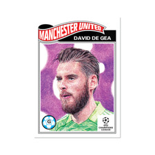Topps UCL Living Set - Card 451 - David De Gea - Manchester United