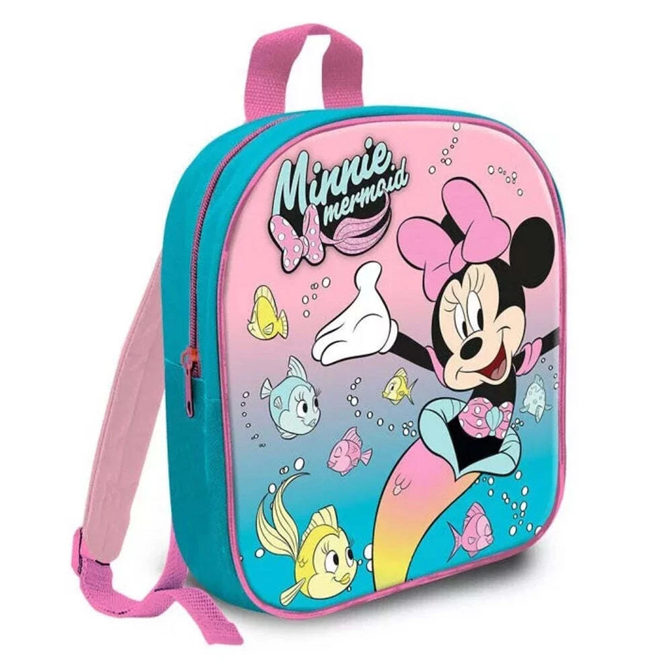 Minnie Mouse Kita Rucksack Disney Kindergarten Tagesmutter Kinder Tasche 29cm - Bild 1 von 1