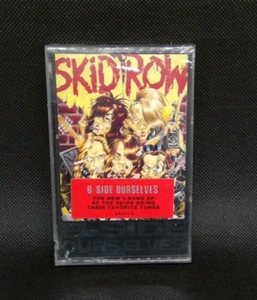 SEALED Skid Row B-Side Ourselves EP Cassette Tape 1992 5 Songs Notched/Cut Case - Picture 1 of 2
