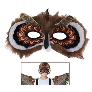 Kids Owl Masks Animal Mask for Halloween Costume Accessories Fancy Dress - Picture 1 of 8