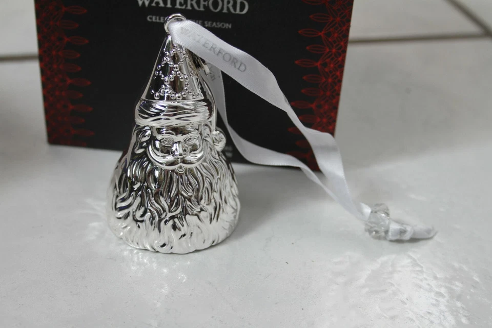 Waterford 2019 Father Christmas Silver Ornament
