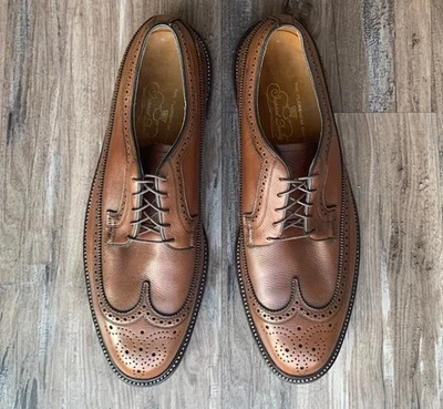 Florsheim Imperial 93602 13 D Longwing Kenmoor punta de ala cañonera de colección 1969 EE. UU. Foto 1 de 4