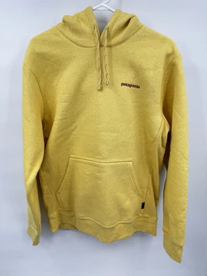 Patagonia Fitz Roy Icon Uprisal Sudadera con Capucha Unisex Talla Mujer XXL Hombre XL Amarillo Fresado Foto 1 de 4