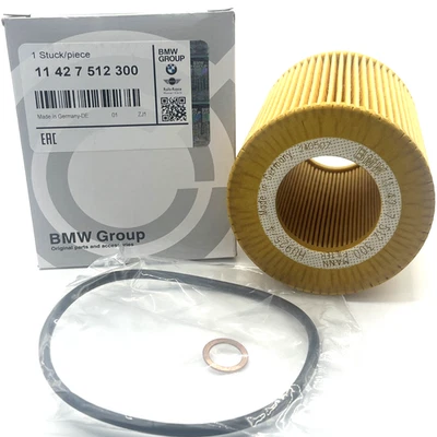 Filtro Aceite Original BMW M52 M54 E46 E38 E60 E65 X3 X5 Z3 E36 Z4 E85 11427512300 Foto 1 de 4