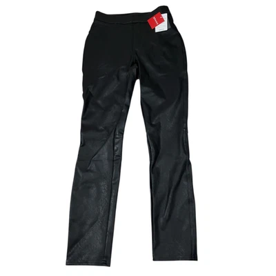 Spanx Like Leather Skinny Pants Classic Black Size XS 20475R Revolve Pull On - Image 1 of 4
