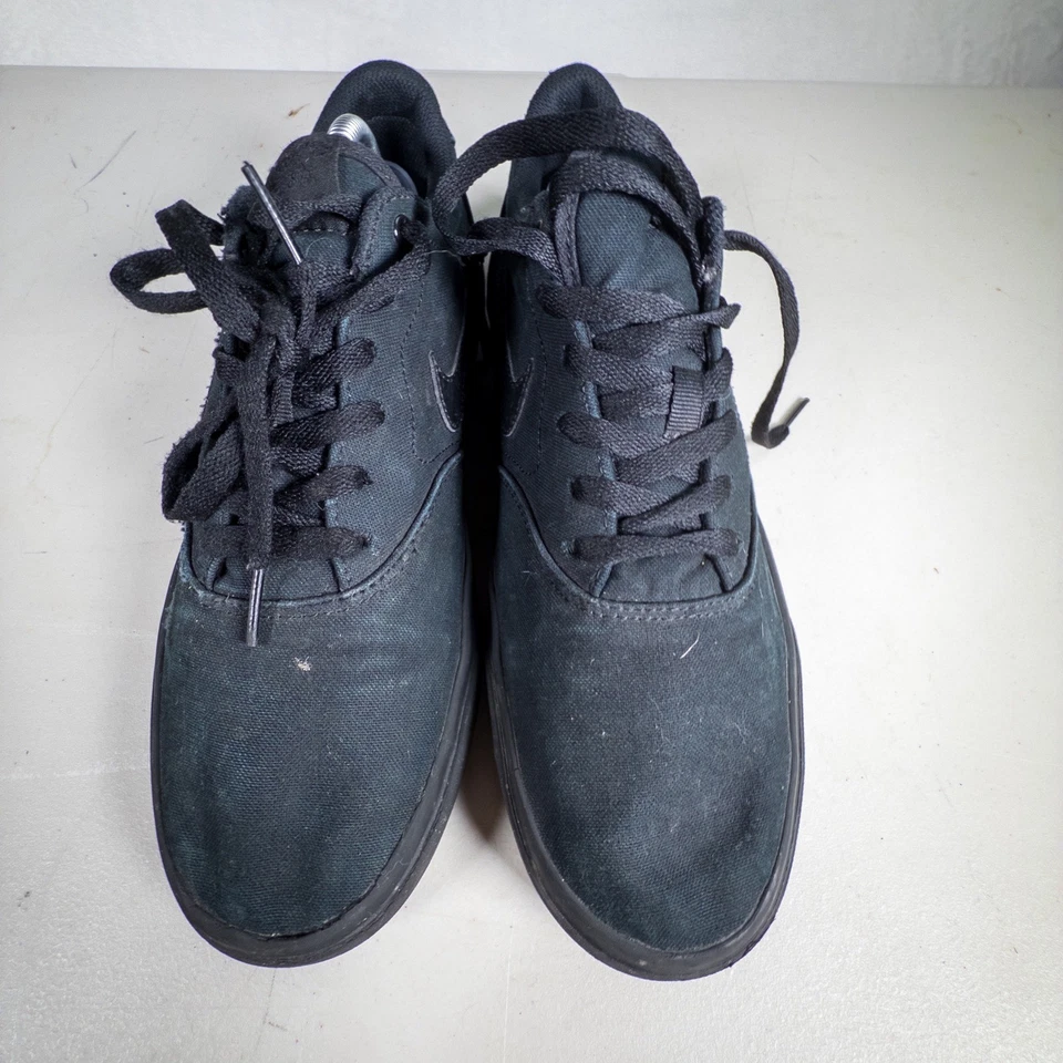 Nike SB Chron 2 Zapatos de Skate de Lona Negros Hombres EE. UU. 10.5 CD6275 001 Tenis de caña baja Foto 1 de 4