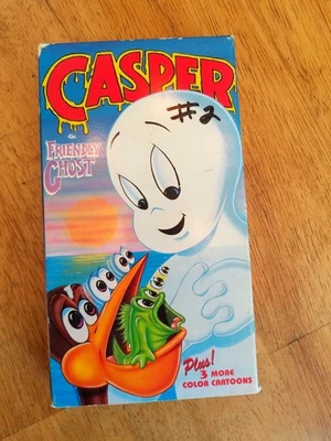 Casper The Friendly Ghost: A Haunting We Will Go (plus 3 Episodes)Vhs Video 1991 - Image 1 of 3