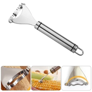 Stainless steel Corn Peeler, Corn stripper for corn on the cob remover tool USA - Picture 1 of 10