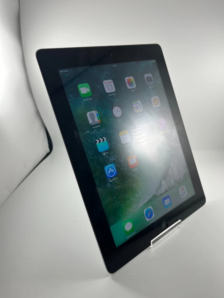 Apple iPad 4.Gen 32GB 9,7 Zoll Wifi Cellular Black A1460 guter Zustand - Bild 1 von 1