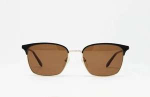 Ferragamo Sonnenbrille, Herren Onyx, glänzend gold, eckiges Metall, 54 mm, SF180S, NEU! - Bild 1 von 4