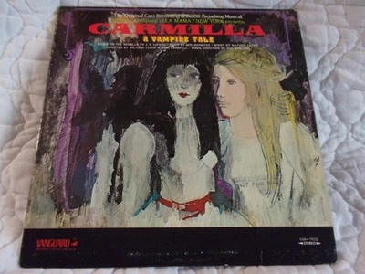 CARMILLA A VAMPIRE TALE ORIGINAL CAST OFF-BROADWAY LP 1972 CHAMBER OPERA LESBIAN - Image 1 of 4