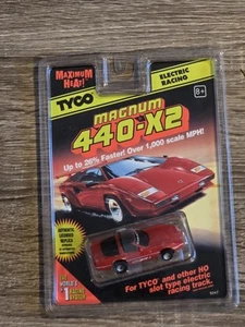 "NEW" TYCO SLOT CAR RED CORVETTE 440X2 HO SLOT CAR VINTAGE 90'S WOW NEW  - Picture 1 of 1